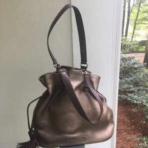 Cole Haan bronze handbag